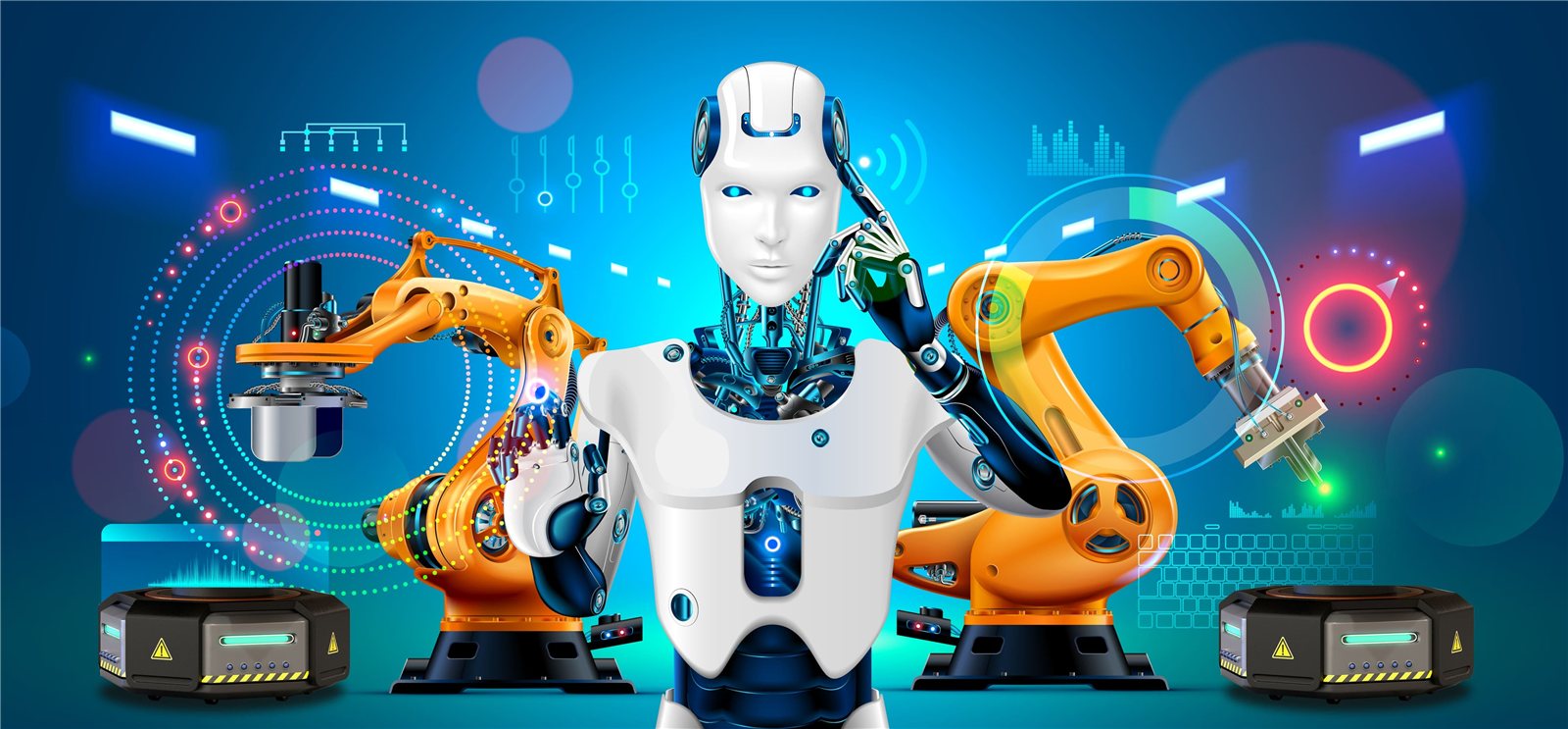 Cosmetics and beauty-device retail display representing Ai Robotics D2C brands