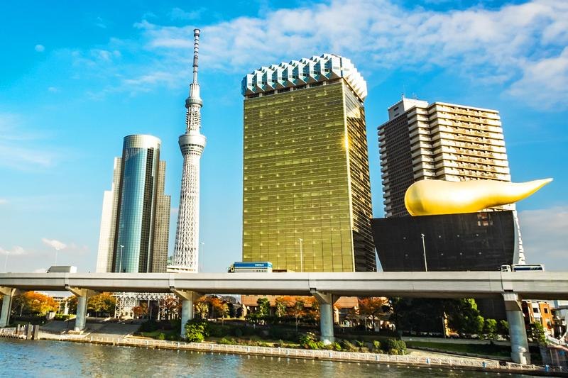 Asahi Group Holdings headquarters building in Tokyo