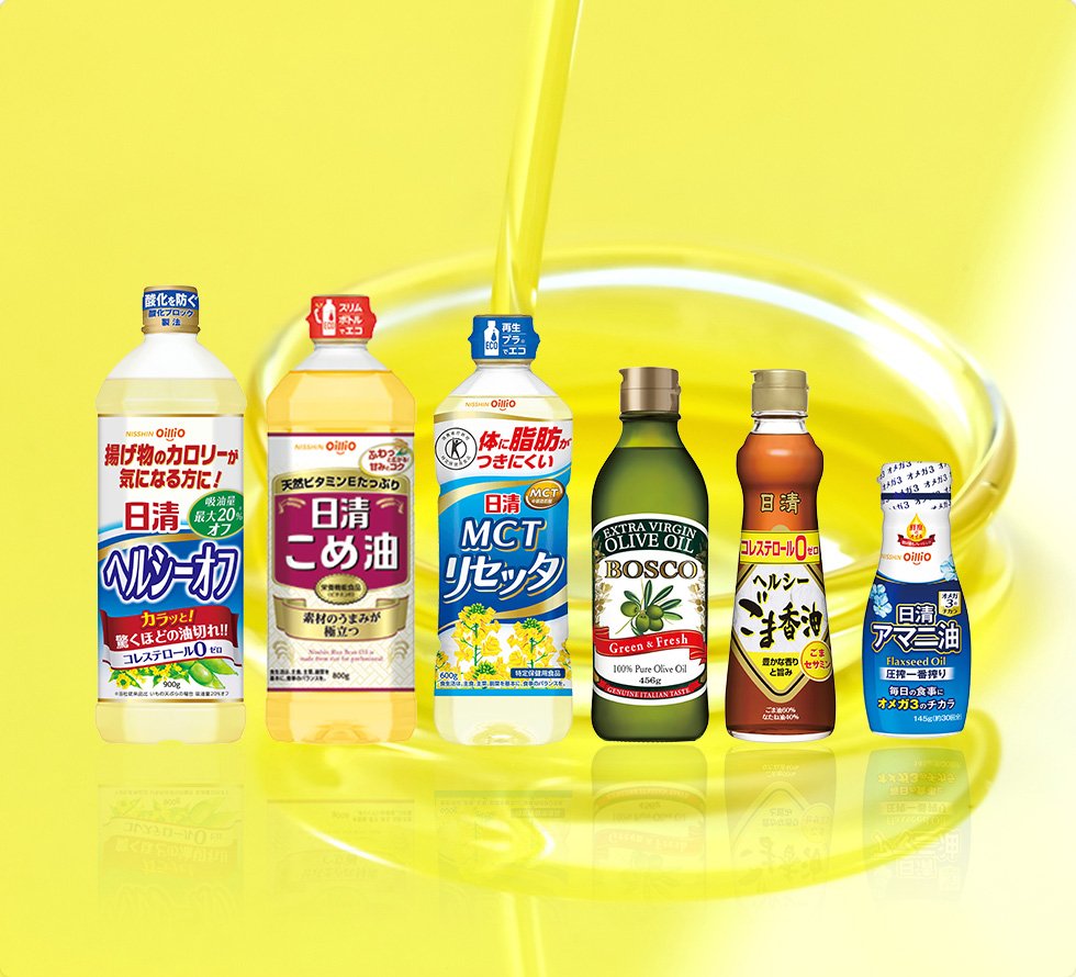 Nisshin OilliO edible-oil products