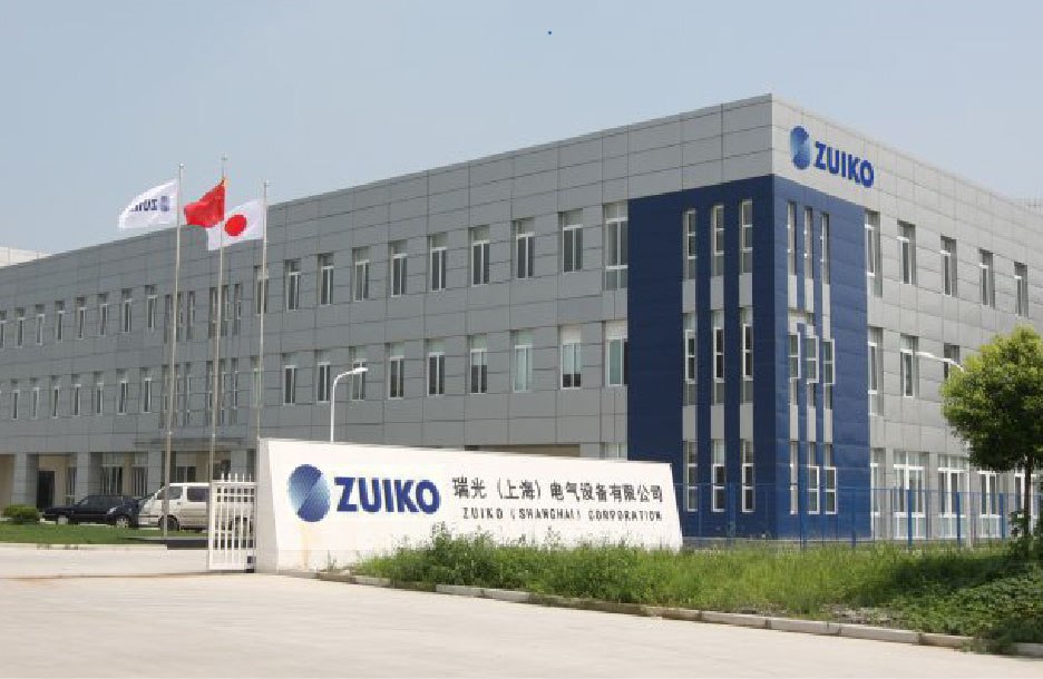 Automated manufacturing machinery on a factory production line