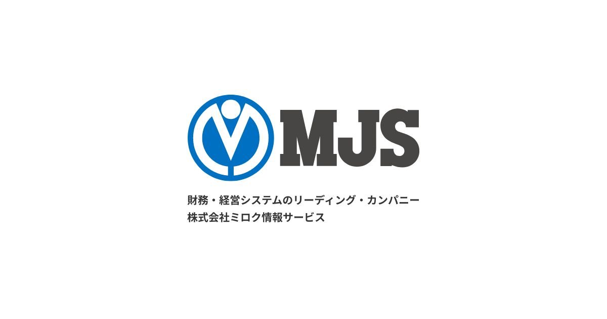 Miroku Jyoho Service (MJS) corporate office building with company signage in Tokyo