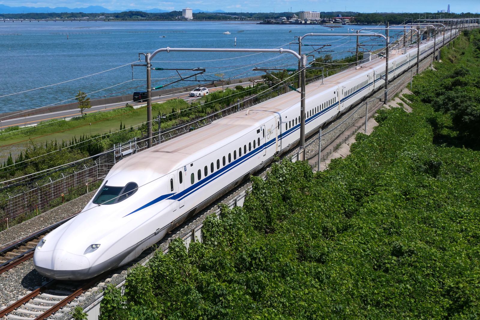Series N700S Shinkansen — Tokaido Shinkansen flagship trainset operated by JR Central