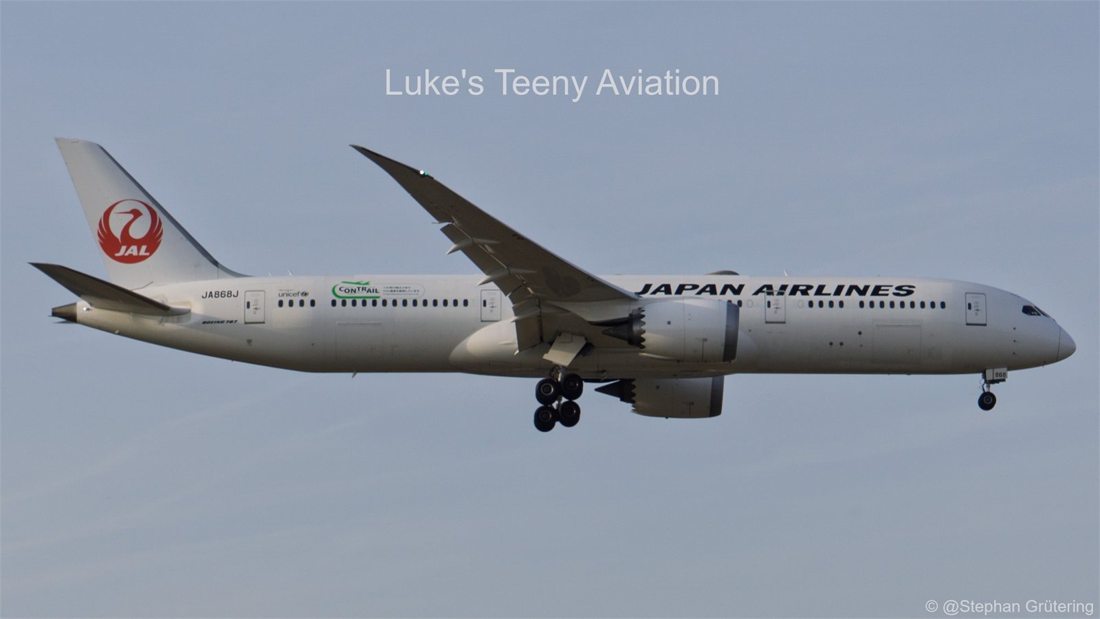 Japan Airlines Boeing 787 — fleet operated by JAL Group