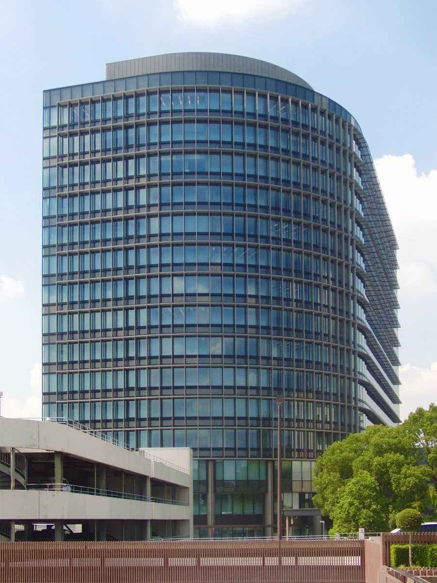 Toyota Motor Corporation headquarters building in Toyota City, Aichi