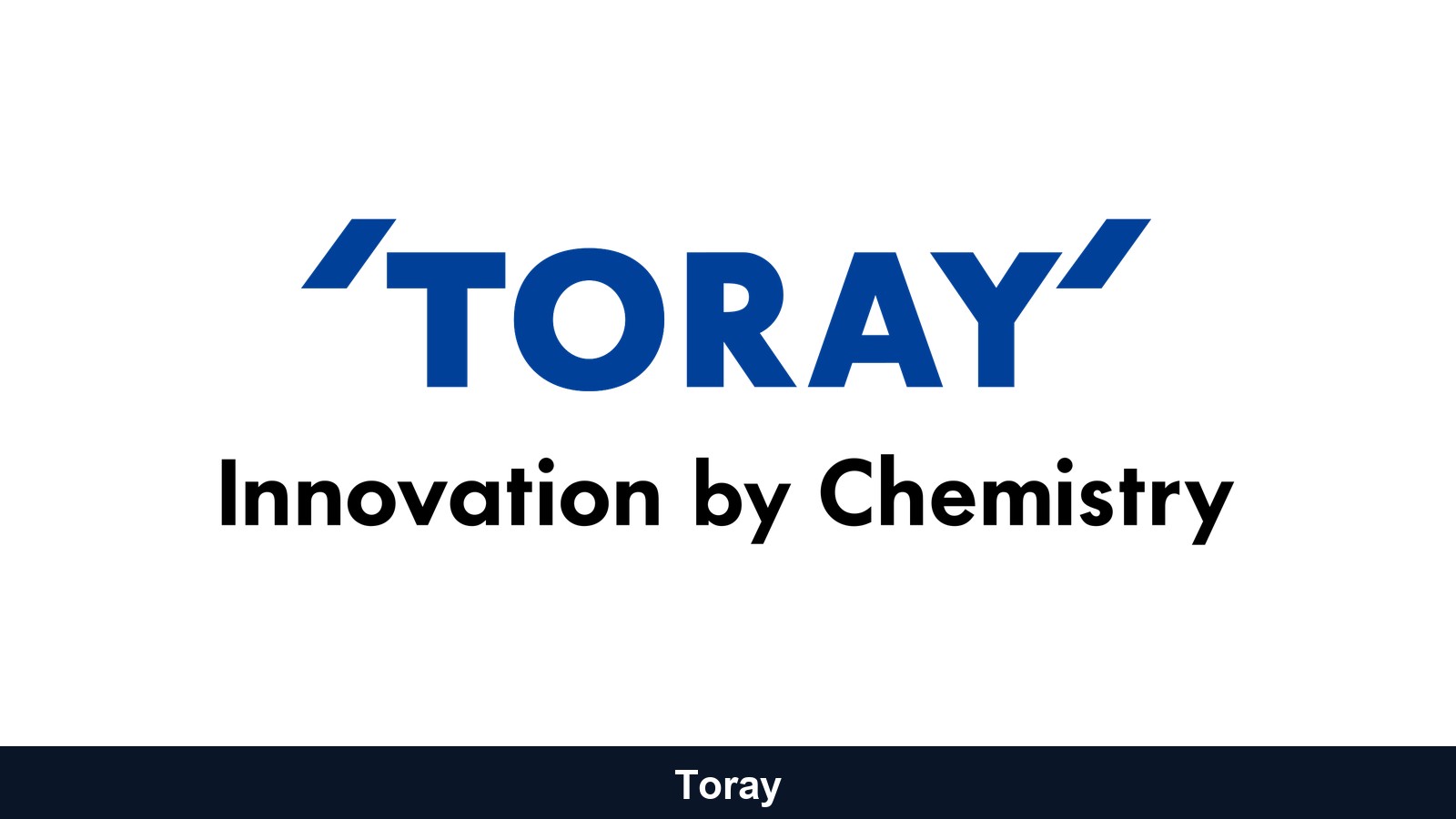 Toray Industries facility — advanced materials manufacturer