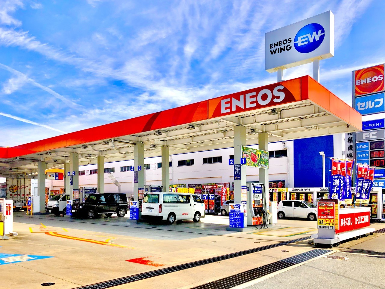 ENEOS oil refinery and storage facility