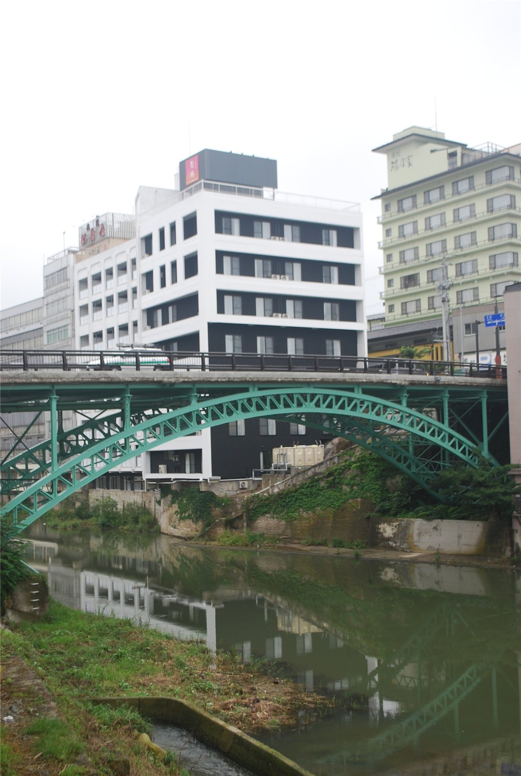 Civil engineering and construction infrastructure project site, Japan