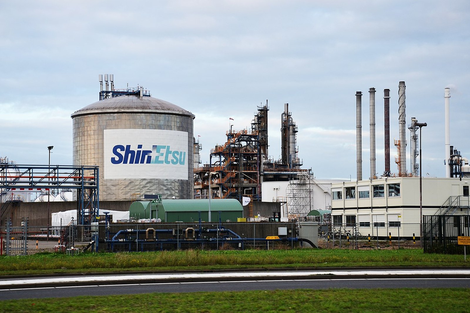 Shin-Etsu Chemical's Botlek plant in Rotterdam, the Netherlands