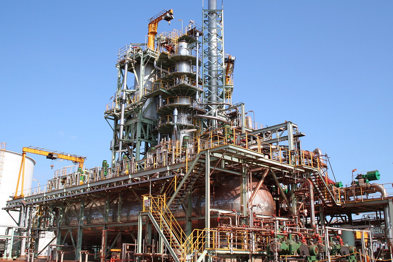 A Sumitomo Metal Mining processing plant