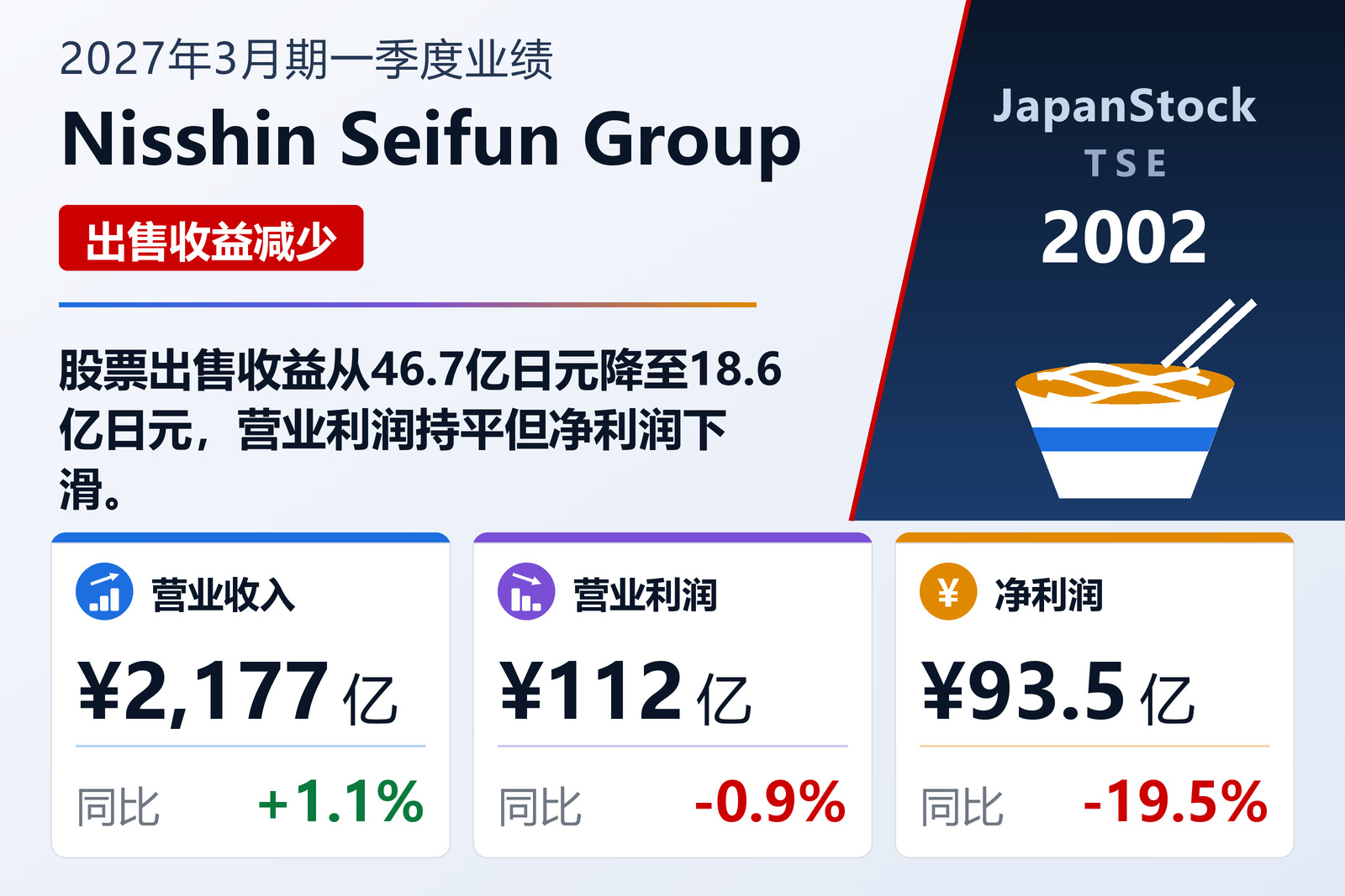 NISSHIN SEIFUN GROUP INC.